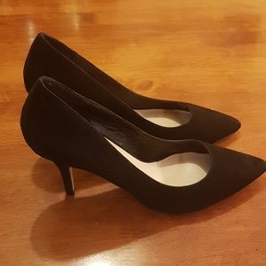 Dune London Women's Appoint Black Suede Pump